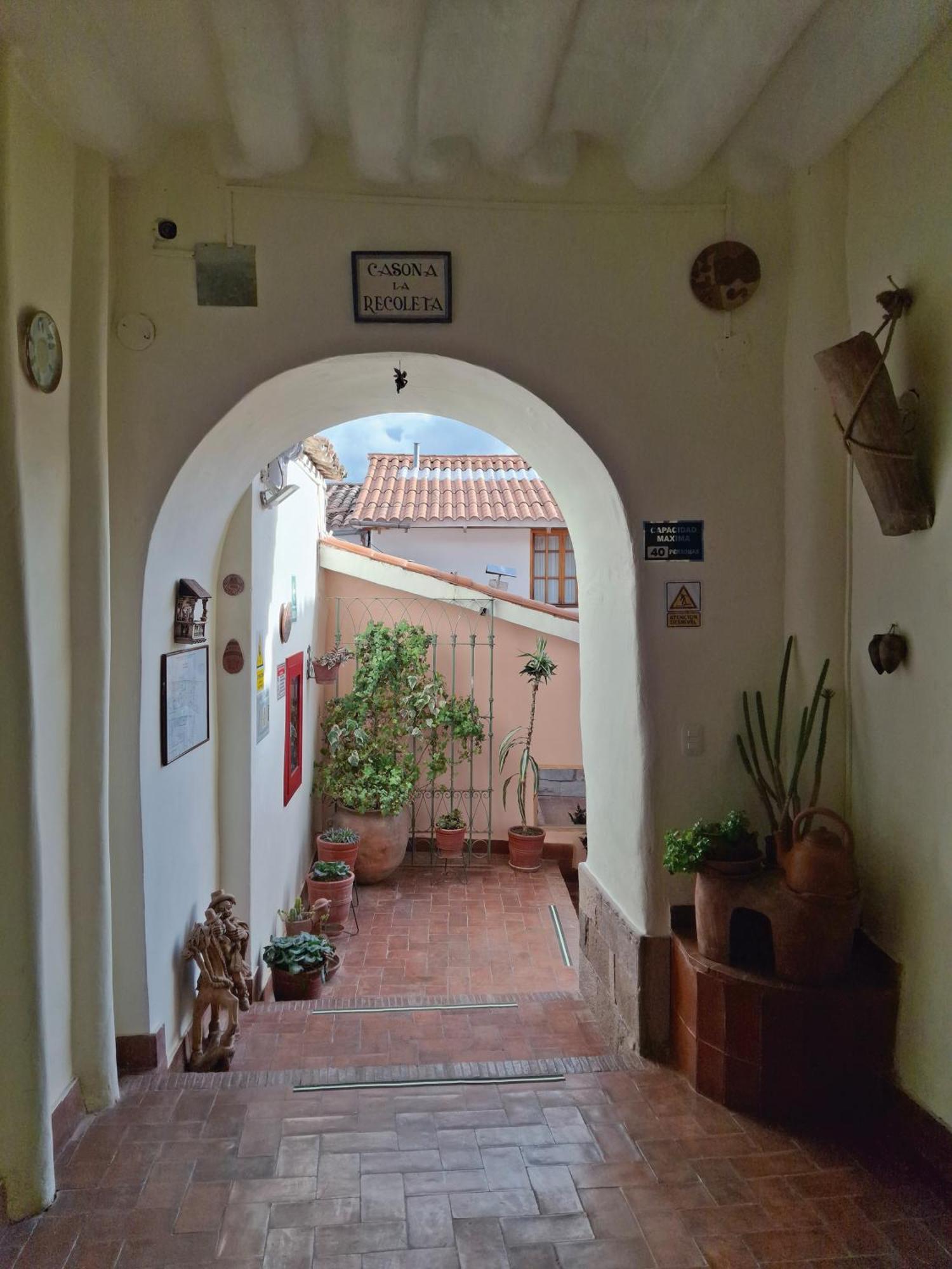 Aparthotel Casona La Recoleta Cuzco Zewnętrze zdjęcie